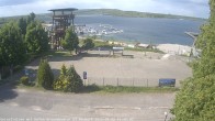 Archiv Foto Webcam Geiseltalsee - Braunsbedra Hafen 15:00