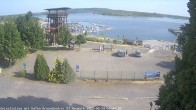 Archiv Foto Webcam Geiseltalsee - Braunsbedra Hafen 07:00