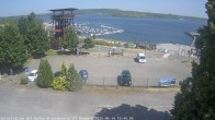 Archiv Foto Webcam Geiseltalsee - Braunsbedra Hafen 09:00