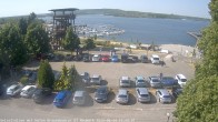 Archiv Foto Webcam Geiseltalsee - Braunsbedra Hafen 15:00