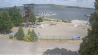 Archiv Foto Webcam Geiseltalsee - Braunsbedra Hafen 09:00