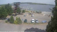 Archiv Foto Webcam Geiseltalsee - Braunsbedra Hafen 09:00