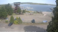 Archiv Foto Webcam Geiseltalsee - Braunsbedra Hafen 09:00