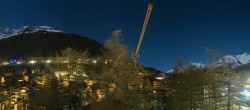 Archived image Webcam Saas Fee - View Village 18:00