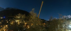 Archived image Webcam Saas Fee - View Village 20:00