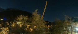 Archived image Webcam Saas Fee - View Village 22:00