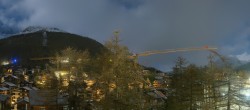 Archived image Webcam Saas Fee - View Village 03:00