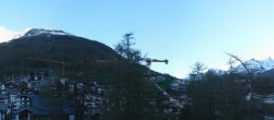Archived image Webcam Saas Fee - View Village 05:00
