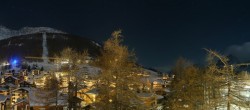 Archived image Webcam Saas Fee - View Village 01:00