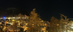 Archived image Webcam Saas Fee - View Village 23:00