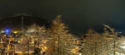 Archiv Foto Webcam Saas Fee: Blick in den Ortskern 01:00