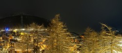 Archiv Foto Webcam Saas Fee: Blick in den Ortskern 05:00