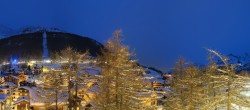 Archiv Foto Webcam Saas Fee: Blick in den Ortskern 06:00