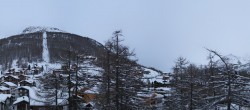 Archiv Foto Webcam Saas Fee: Blick in den Ortskern 07:00