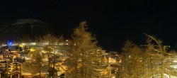 Archived image Webcam Saas Fee - View Village 21:00