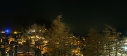 Archiv Foto Webcam Saas Fee: Blick in den Ortskern 01:00