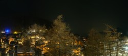 Archiv Foto Webcam Saas Fee: Blick in den Ortskern 03:00