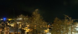 Archiv Foto Webcam Saas Fee: Blick in den Ortskern 01:00