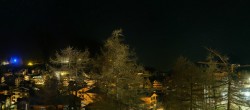 Archiv Foto Webcam Saas Fee: Blick in den Ortskern 01:00