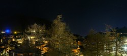Archiv Foto Webcam Saas Fee: Blick in den Ortskern 03:00