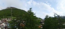 Archiv Foto Webcam Saas Fee: Blick in den Ortskern 07:00