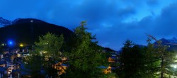 Archived image Webcam Saas Fee - View Village 03:00