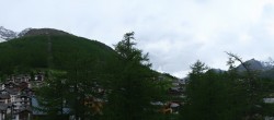 Archiv Foto Webcam Saas Fee: Blick in den Ortskern 06:00