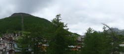 Archiv Foto Webcam Saas Fee: Blick in den Ortskern 15:00