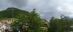 Archiv Foto Webcam Saas Fee: Blick in den Ortskern 07:00