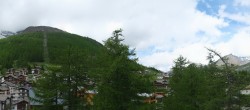 Archived image Webcam Saas Fee - View Village 13:00