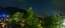 Archived image Webcam Saas Fee - View Village 01:00