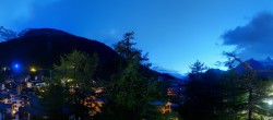 Archived image Webcam Saas Fee - View Village 03:00