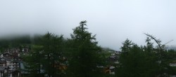Archiv Foto Webcam Saas Fee: Blick in den Ortskern 07:00