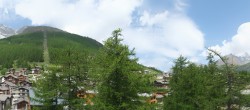 Archived image Webcam Saas Fee - View Village 11:00