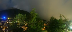 Archived image Webcam Saas Fee - View Village 01:00