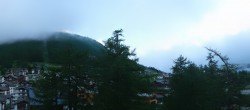 Archived image Webcam Saas Fee - View Village 05:00