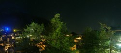 Archiv Foto Webcam Saas Fee: Blick in den Ortskern 01:00