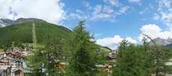 Archived image Webcam Saas Fee - View Village 11:00