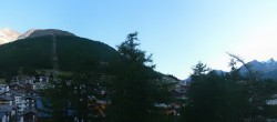 Archived image Webcam Saas Fee - View Village 05:00