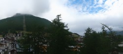 Archiv Foto Webcam Saas Fee: Blick in den Ortskern 07:00