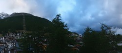 Archived image Webcam Saas Fee - View Village 05:00