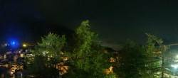 Archiv Foto Webcam Saas Fee: Blick in den Ortskern 01:00
