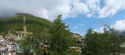 Archiv Foto Webcam Saas Fee: Blick in den Ortskern 09:00