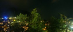 Archiv Foto Webcam Saas Fee: Blick in den Ortskern 23:00
