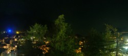 Archiv Foto Webcam Saas Fee: Blick in den Ortskern 03:00