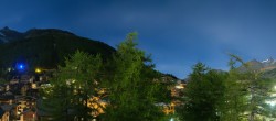 Archived image Webcam Saas Fee - View Village 00:00