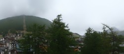 Archived image Webcam Saas Fee - View Village 12:00