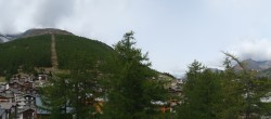 Archived image Webcam Saas Fee - View Village 12:00