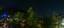 Archiv Foto Webcam Saas Fee: Blick in den Ortskern 03:00
