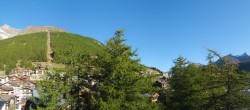 Archiv Foto Webcam Saas Fee: Blick in den Ortskern 08:00